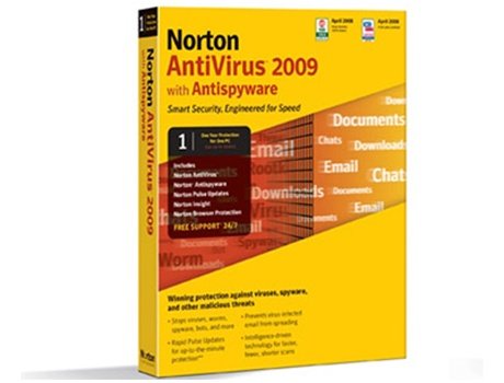 Norton AntiVirus 2009 with Antispyware